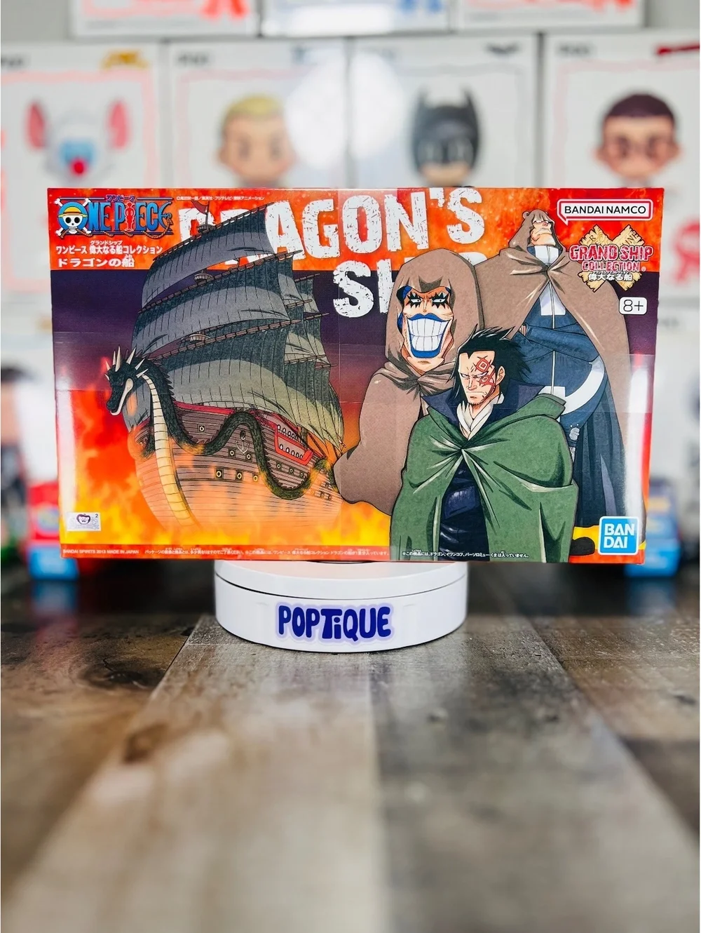 One Piece Grand Ship Collection Dragon Ship Model Kit